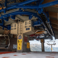 Bergstation der Sesselbahn Bosco/Gurin-Grossalp, September 2023