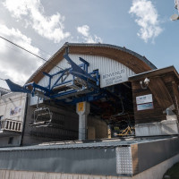 Bergstation der Sesselbahn Bosco/Gurin-Grossalp, September 2023
