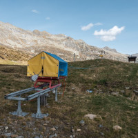 Seillift auf der Grossalp, September 2023