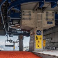 Bergstation der Sesselbahn Bosco/Gurin-Grossalp, September 2023