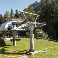 Talstation der Sesselbahn Bosco/Gurin-Grossalp, September 2023