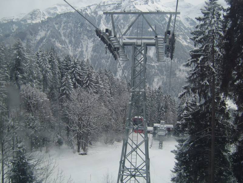 Gruppenumlaufbahn Braunwald-Hüttenwald, Februar 2006