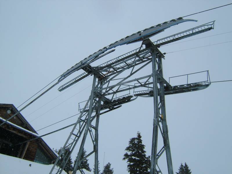 Sesselbahn Braunwald-Gumen, Februar 2006