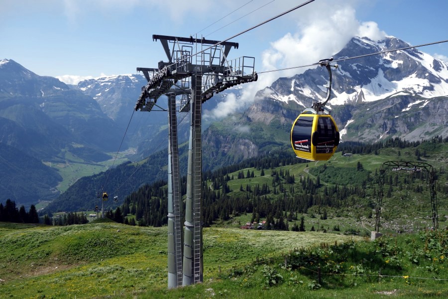 Kombibahn Braunwald-Gumen, Juli 2013