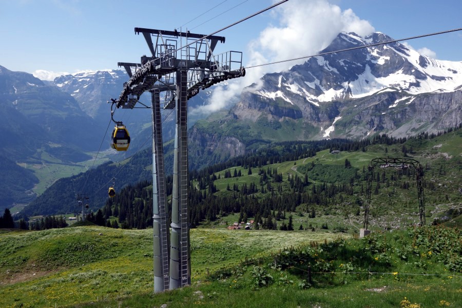 Kombibahn Braunwald-Gumen, Juli 2013