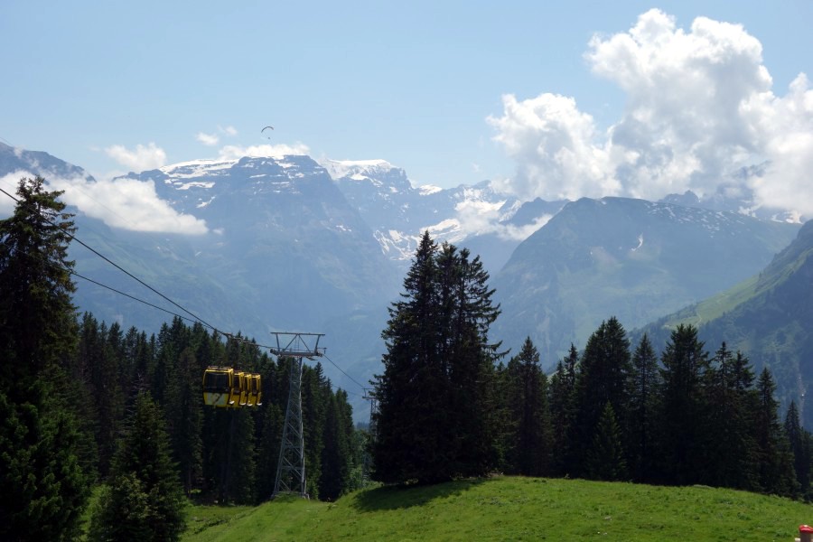 Gruppenumlaufbahn Hüttenberg-Grotzenbüel, Juli 2013