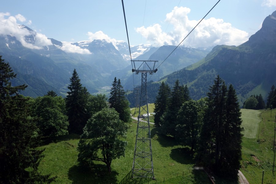 Gruppenumlaufbahn Hüttenberg-Grotzenbüel, Juli 2013