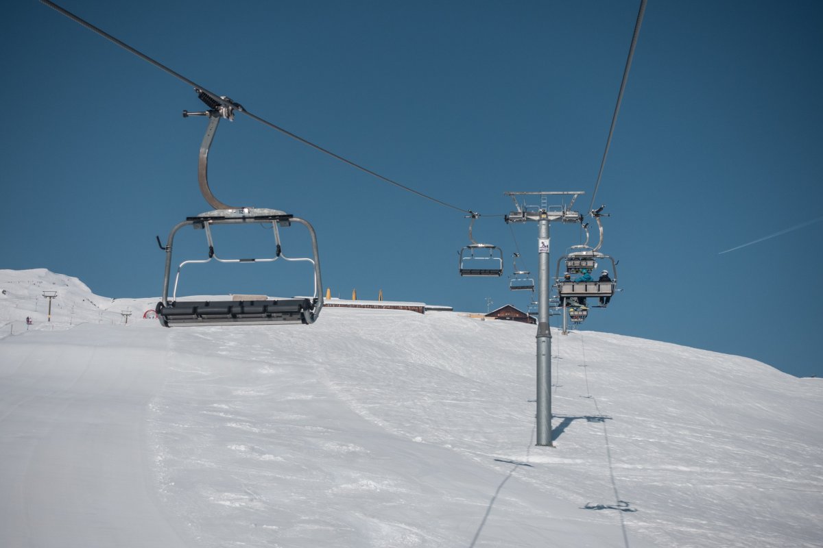 Sesselbahn Waltensburg-Alp Dado, Februar 2021