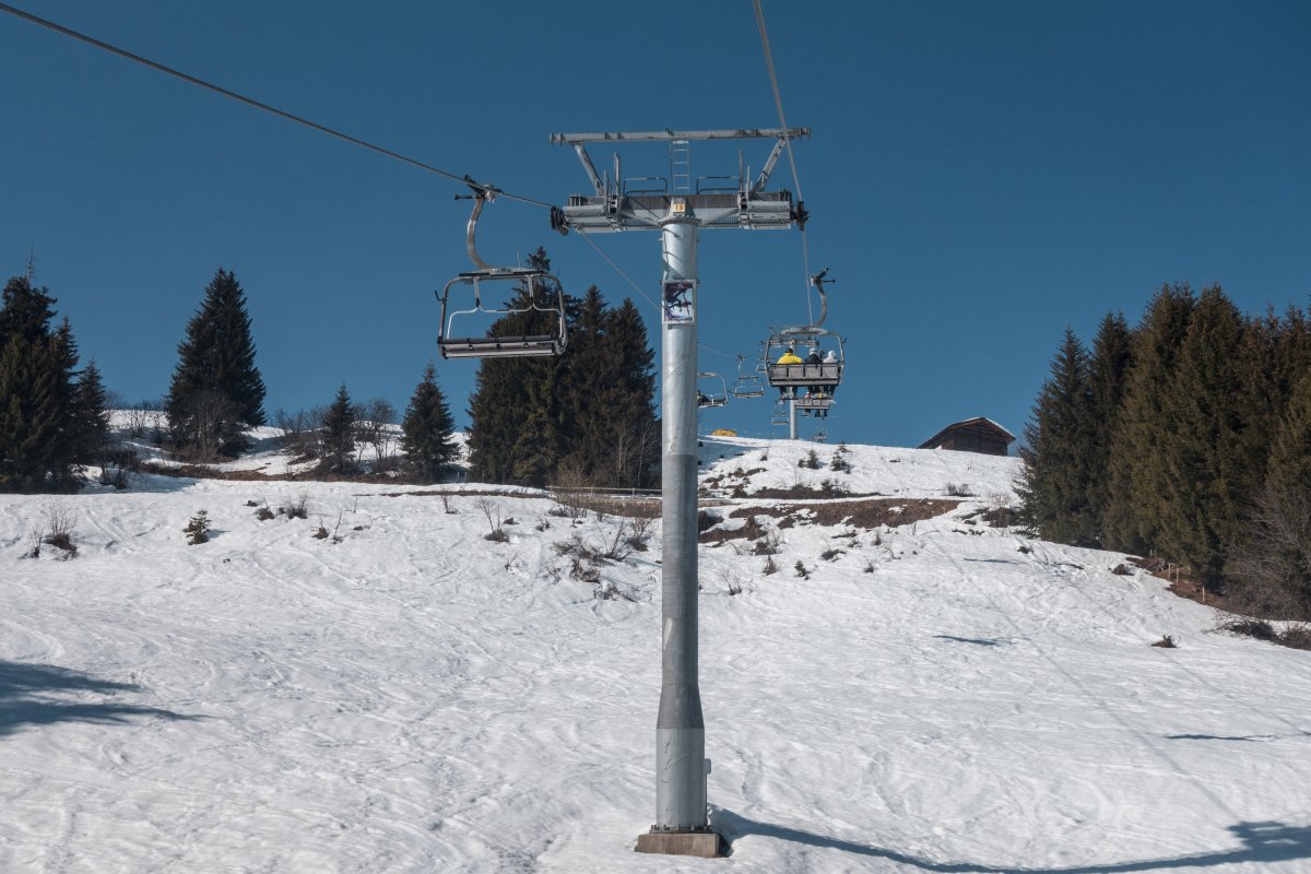 Sesselbahn Waltensburg-Alp Dado, Februar 2021