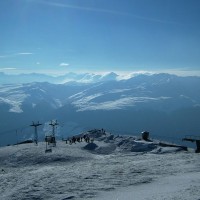 Bergstation des Schlepplifts Alp Dado-Fil da Rubi, Januar 2008