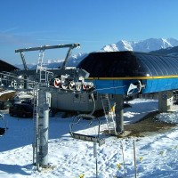 Talstation der Sesselbahn Waltensburg-Alp Dado, Januar 2008