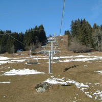 Sesselbahn Waltensburg-Alp Dado, Januar 2008