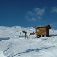 Bergstation des Schlepplifts Parli-Alp Dado, Januar 2008