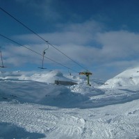 Bergstation des Schlepplifts Alp Dado-Fil da Rubi, Januar 2008