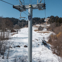 Sesselbahn Waltensburg-Alp Dado, Februar 2021