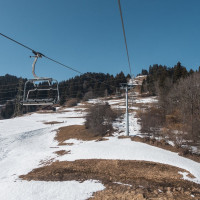 Sesselbahn Waltensburg-Alp Dado, Februar 2021