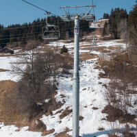 Sesselbahn Waltensburg-Alp Dado, Februar 2021