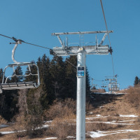 Sesselbahn Waltensburg-Alp Dado, Februar 2021