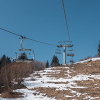 Sesselbahn Waltensburg-Alp Dado, Februar 2021