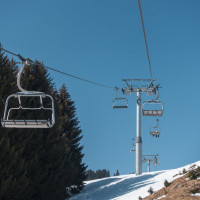 Sesselbahn Waltensburg-Alp Dado, Februar 2021