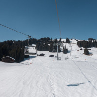 Sesselbahn Waltensburg-Alp Dado, Februar 2021