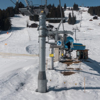 Sesselbahn Waltensburg-Alp Dado, Februar 2021