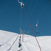 Schlepplift Miret, Februar 2021