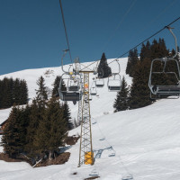 Sesselbahn Burleun-La Cauma, Februar 2021