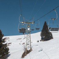 Sesselbahn Burleun-La Cauma, Februar 2021