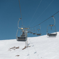 Sesselbahn Burleun-La Cauma, Februar 2021