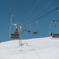 Sesselbahn Burleun-La Cauma, Februar 2021