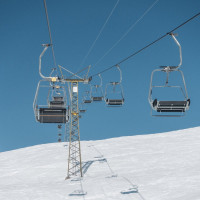 Sesselbahn Burleun-La Cauma, Februar 2021