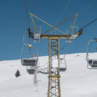Sesselbahn Burleun-La Cauma, Februar 2021
