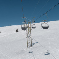 Sesselbahn Burleun-La Cauma, Februar 2021