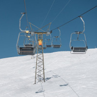 Sesselbahn Burleun-La Cauma, Februar 2021