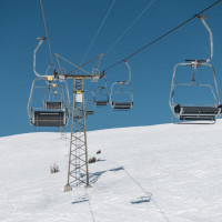 Sesselbahn Burleun-La Cauma, Februar 2021