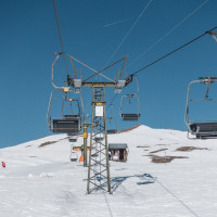 Sesselbahn Burleun-La Cauma, Februar 2021
