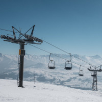 Sesselbahn Burleun-La Cauma, Februar 2021