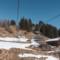 Sesselbahn Brigels-Burleun, Februar 2021