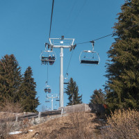 Sesselbahn Brigels-Burleun, Februar 2021