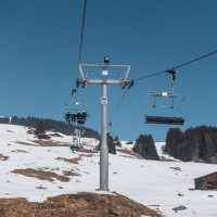 Sesselbahn Brigels-Burleun, Februar 2021