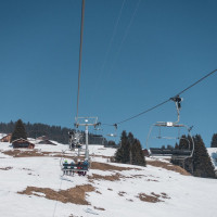 Sesselbahn Brigels-Burleun, Februar 2021