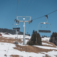 Sesselbahn Brigels-Burleun, Februar 2021