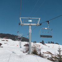 Sesselbahn Brigels-Burleun, Februar 2021