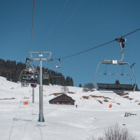 Sesselbahn Brigels-Burleun, Februar 2021