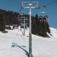 Sesselbahn Brigels-Burleun, Februar 2021