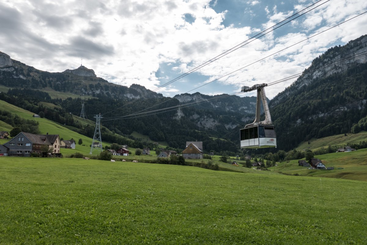 Luftseilbahn Brülisau - Hoher Kasten