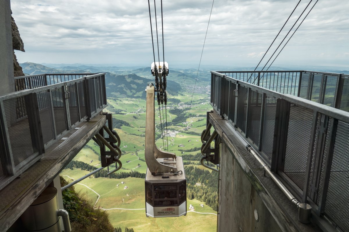 Luftseilbahn Brülisau - Hoher Kasten