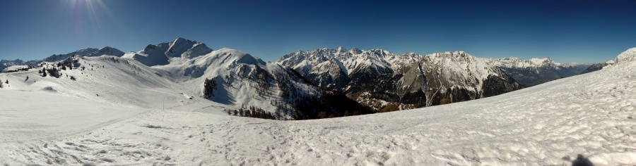 Panorama von La Pasay, März 2014