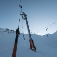 Schlepplift Grand Tsay, Februar 2023